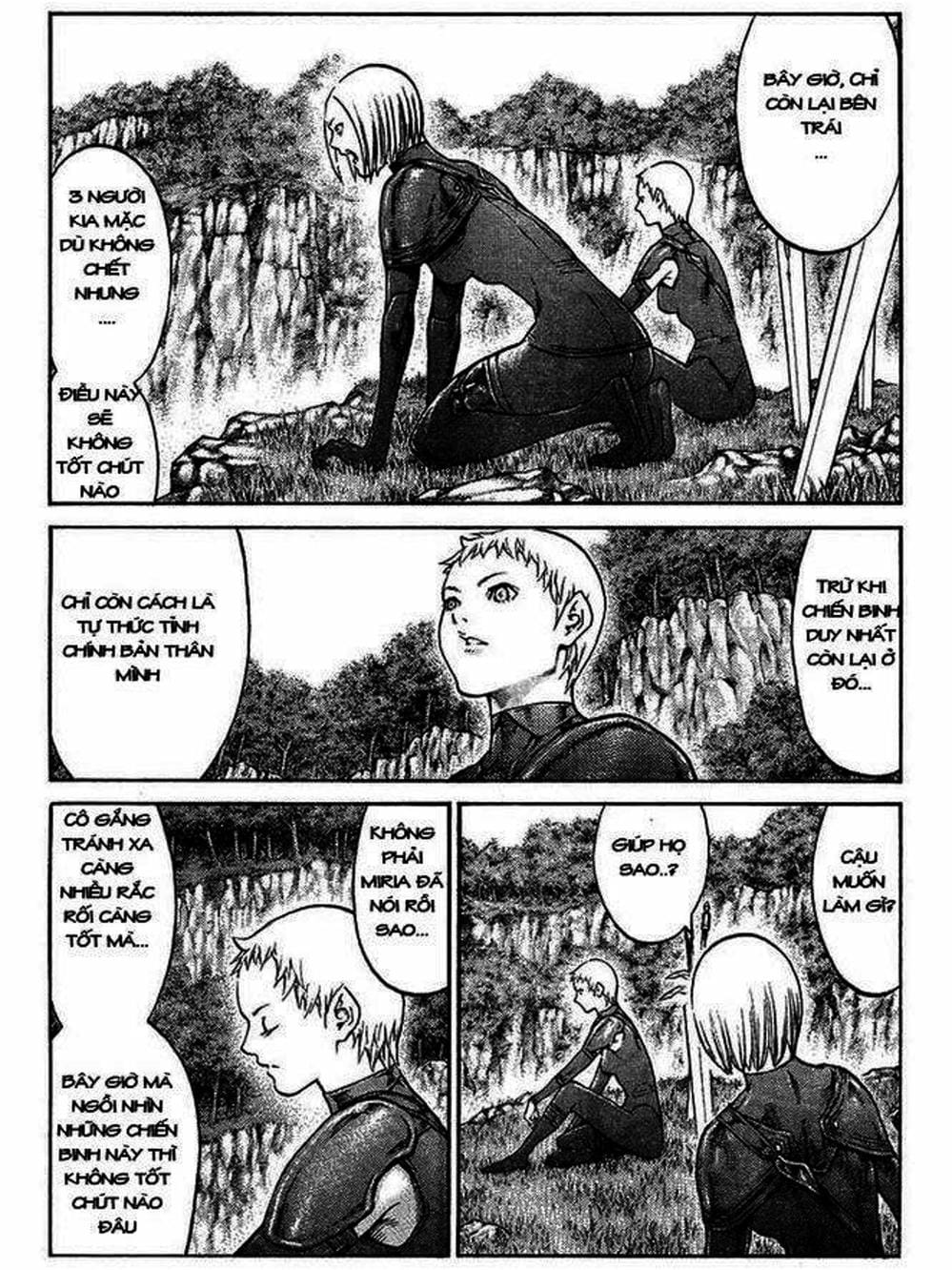 Truyện Tranh Claymore Mắt Bạc trang 4
