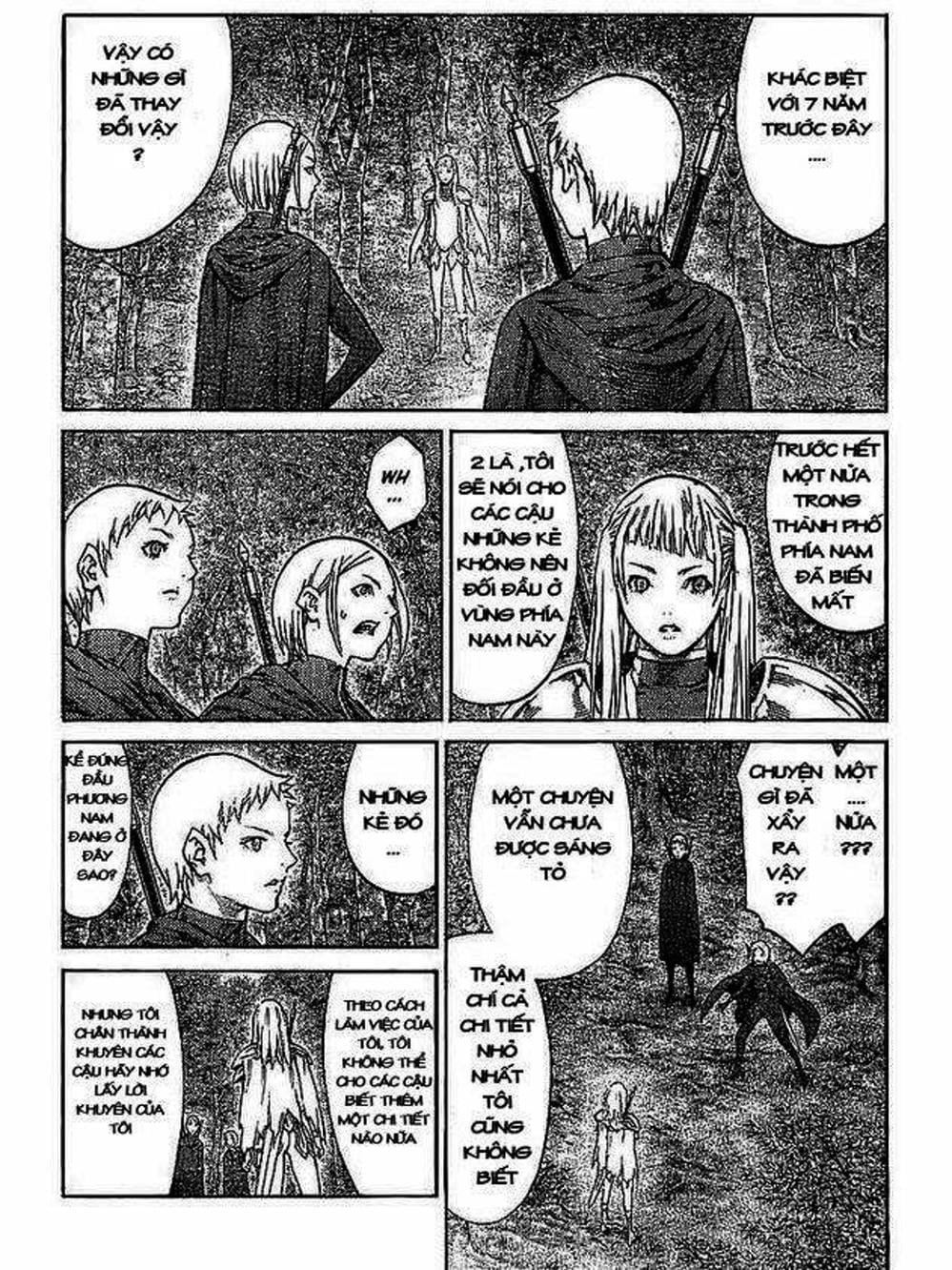 Truyện Tranh Claymore Mắt Bạc trang 4