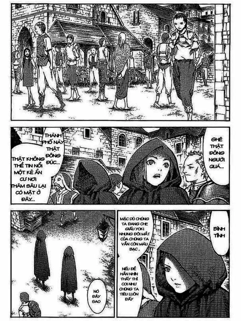 Truyện Tranh Claymore Mắt Bạc trang 4