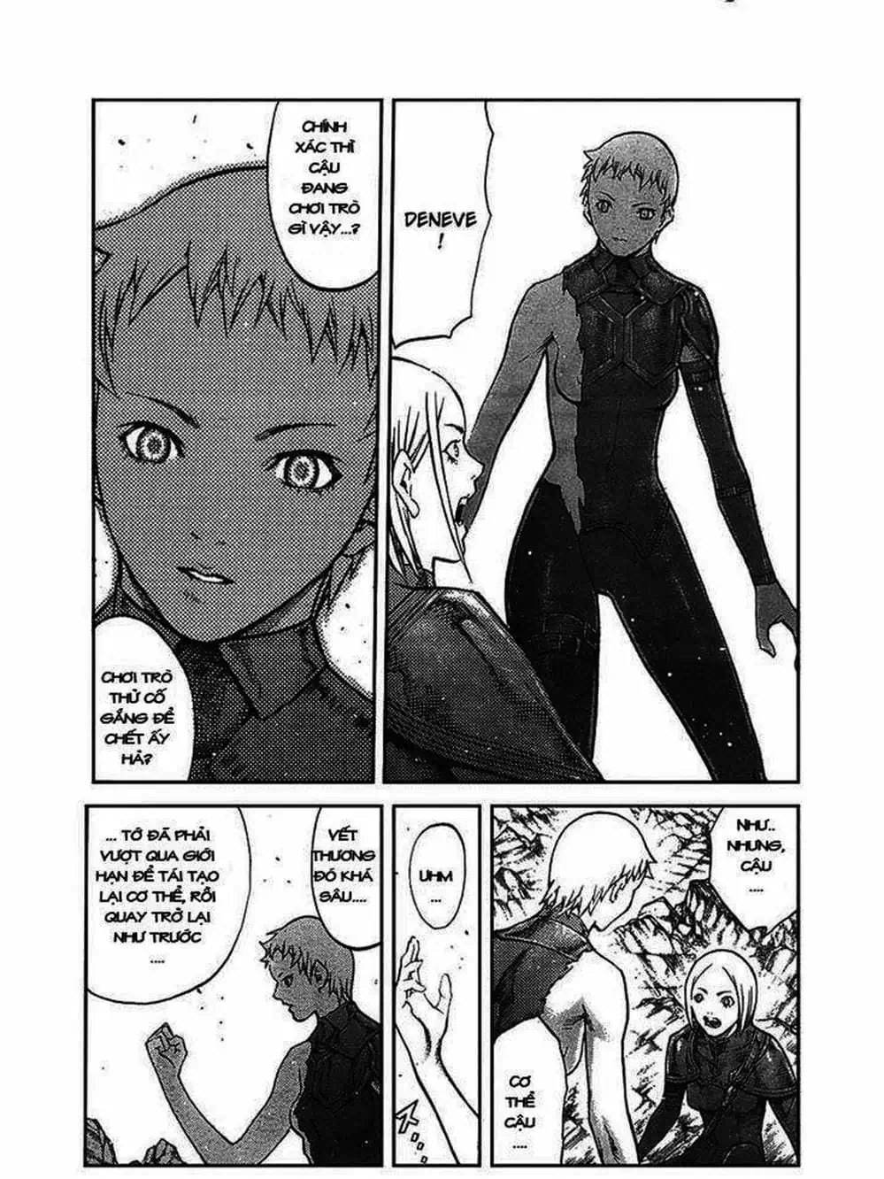 Truyện Tranh Claymore Mắt Bạc trang 4