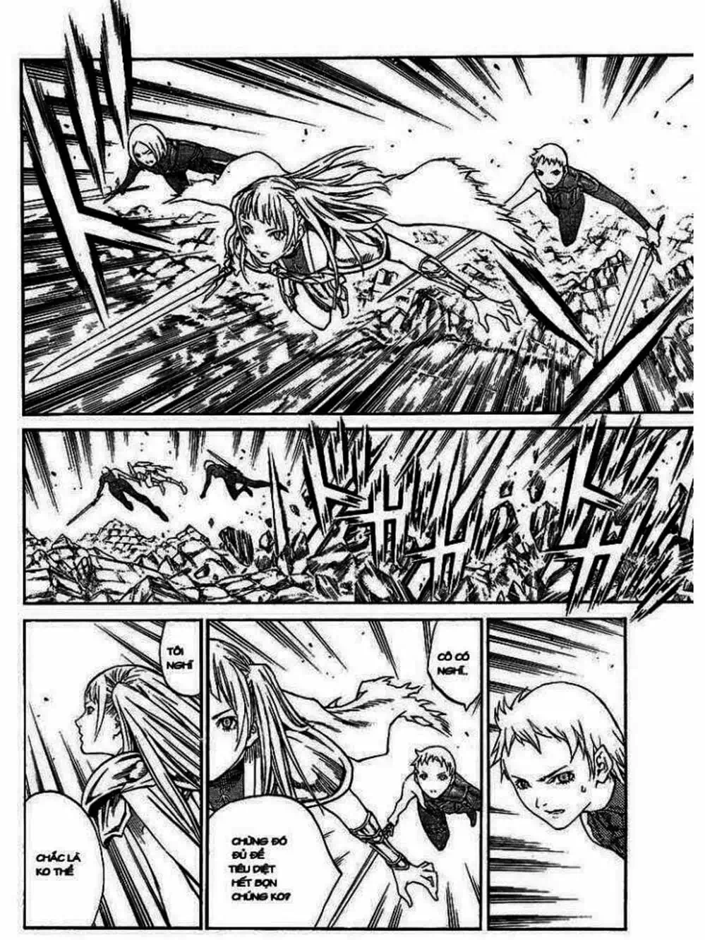 Truyện Tranh Claymore Mắt Bạc trang 4