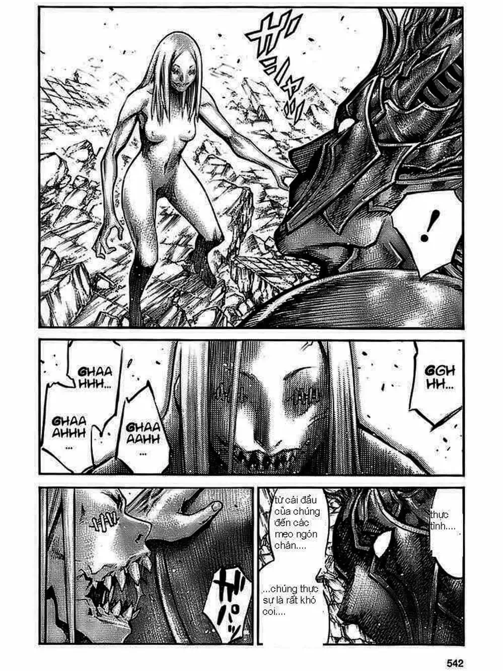 Truyện Tranh Claymore Mắt Bạc trang 4