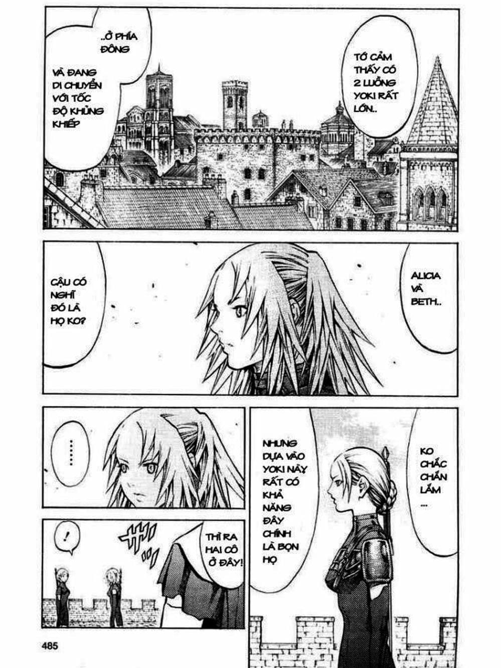 Truyện Tranh Claymore Mắt Bạc trang 4