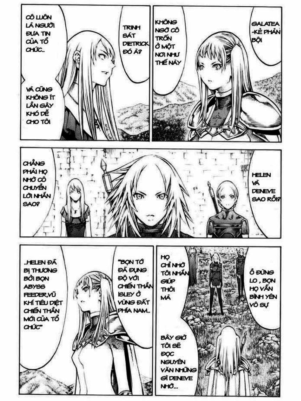 Truyện Tranh Claymore Mắt Bạc trang 4
