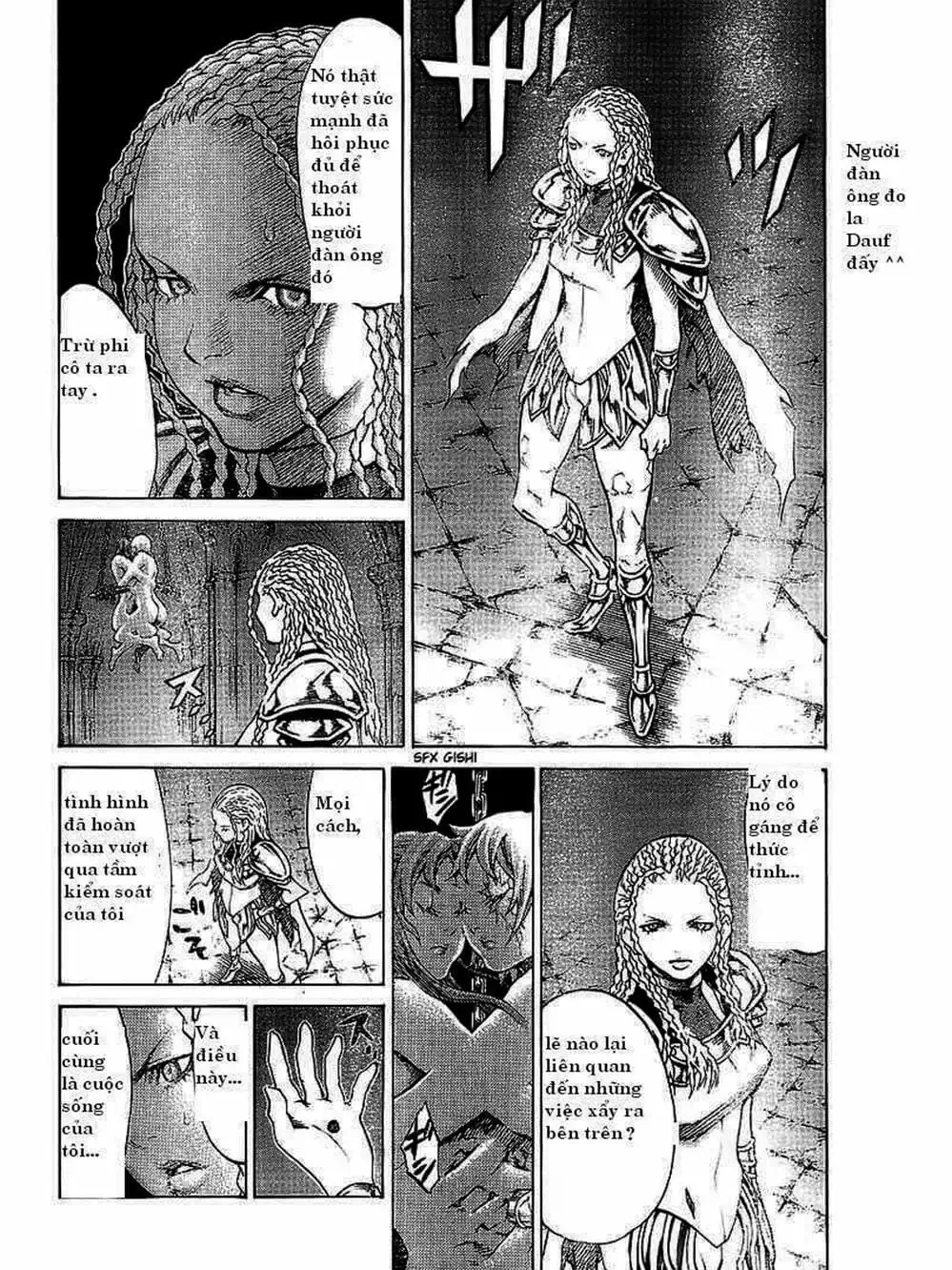 Truyện Tranh Claymore Mắt Bạc trang 4