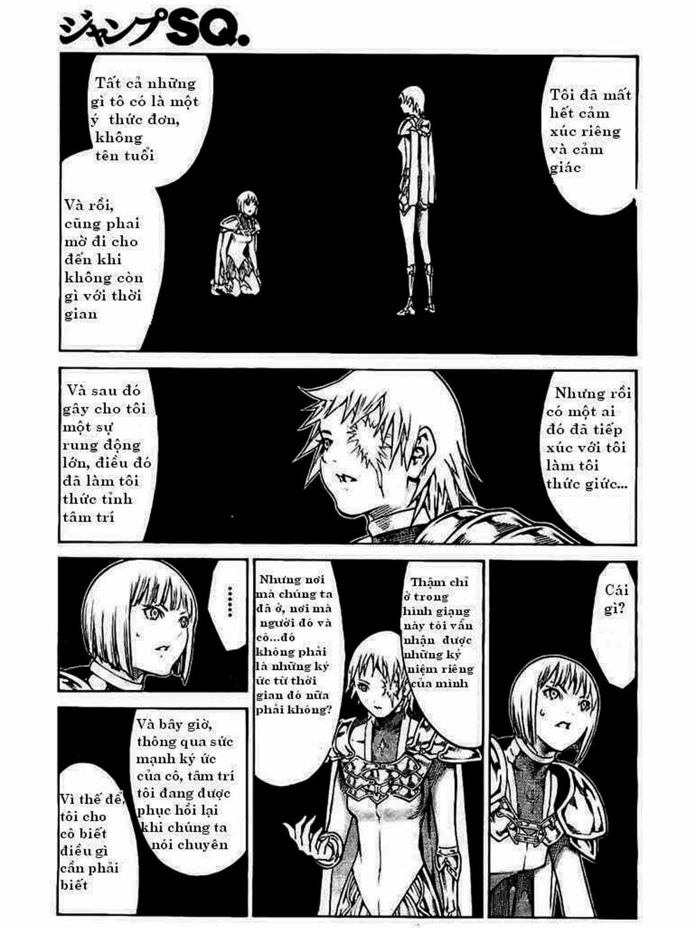 Truyện Tranh Claymore Mắt Bạc trang 4