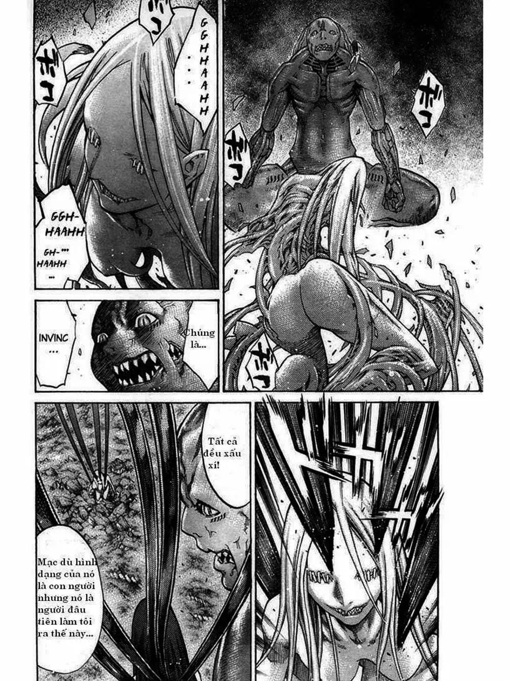 Truyện Tranh Claymore Mắt Bạc trang 4