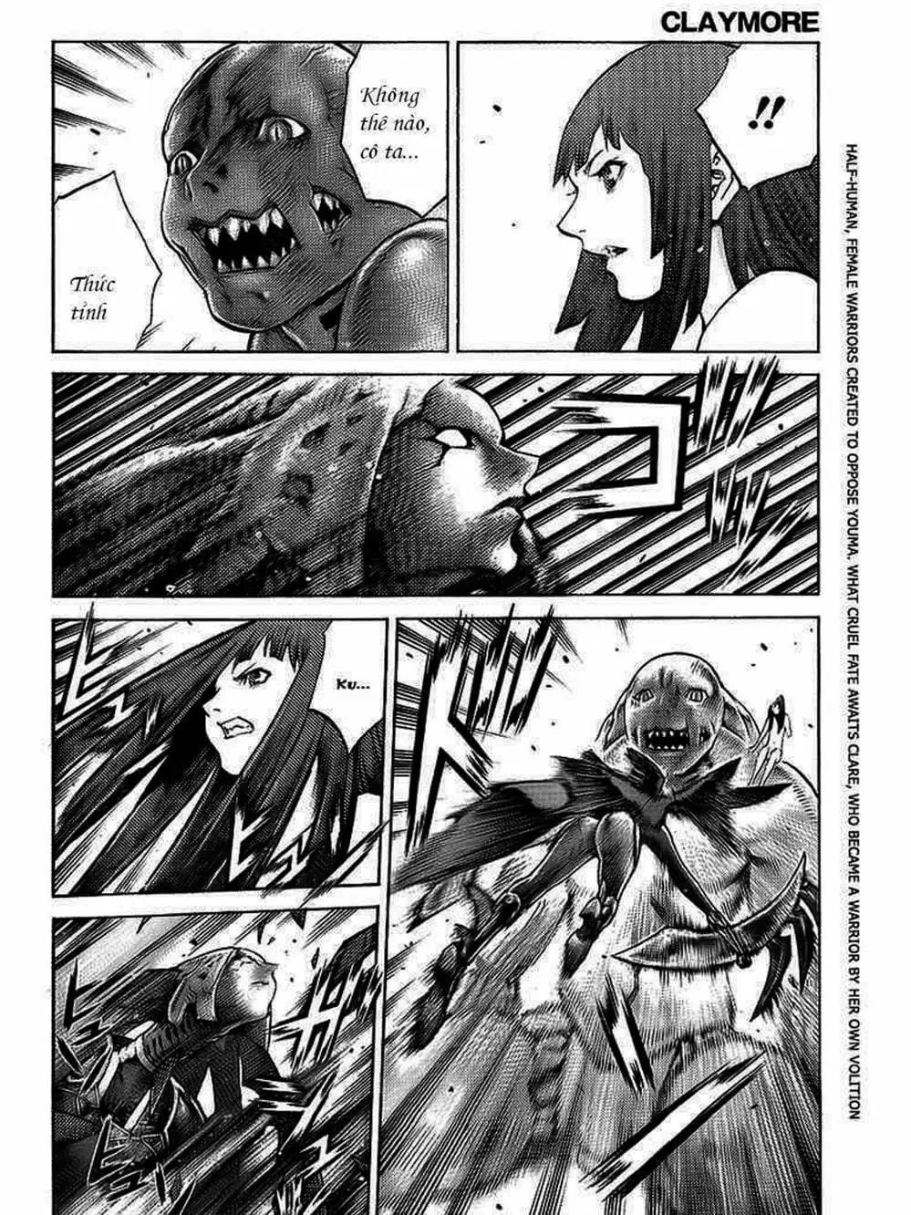 Truyện Tranh Claymore Mắt Bạc trang 4