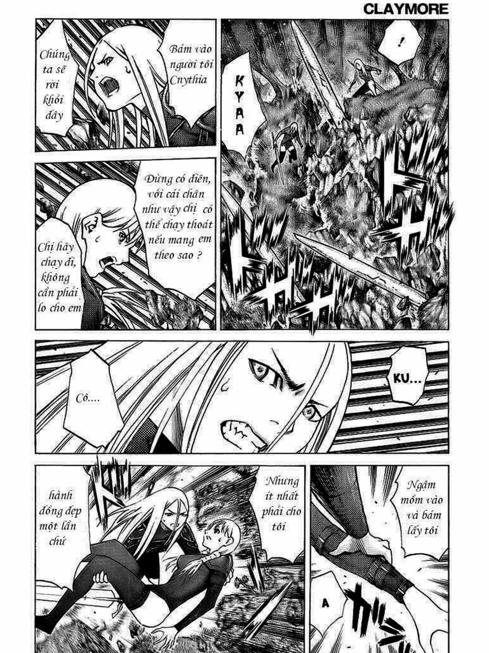 Truyện Tranh Claymore Mắt Bạc trang 4