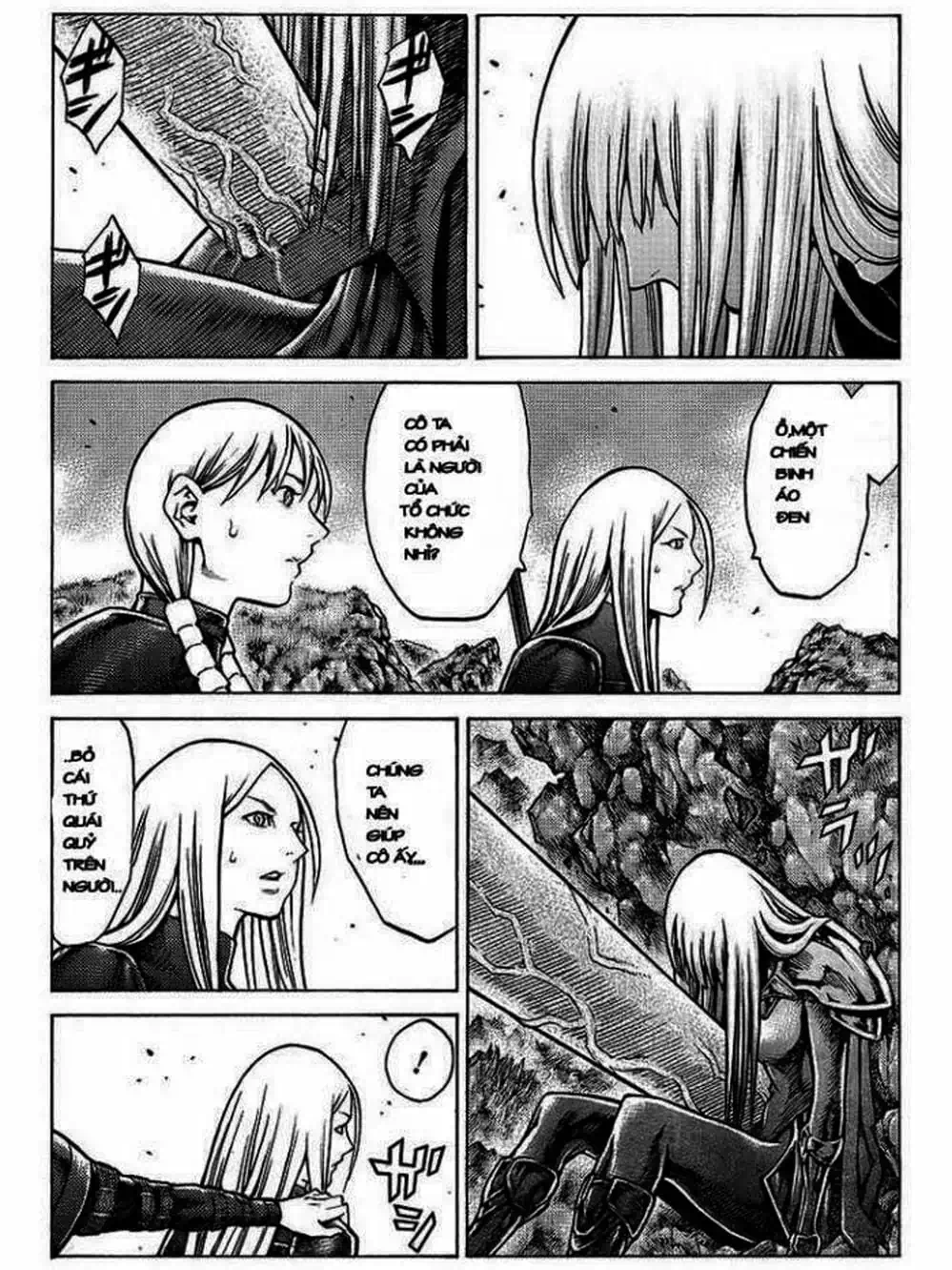 Truyện Tranh Claymore Mắt Bạc trang 4