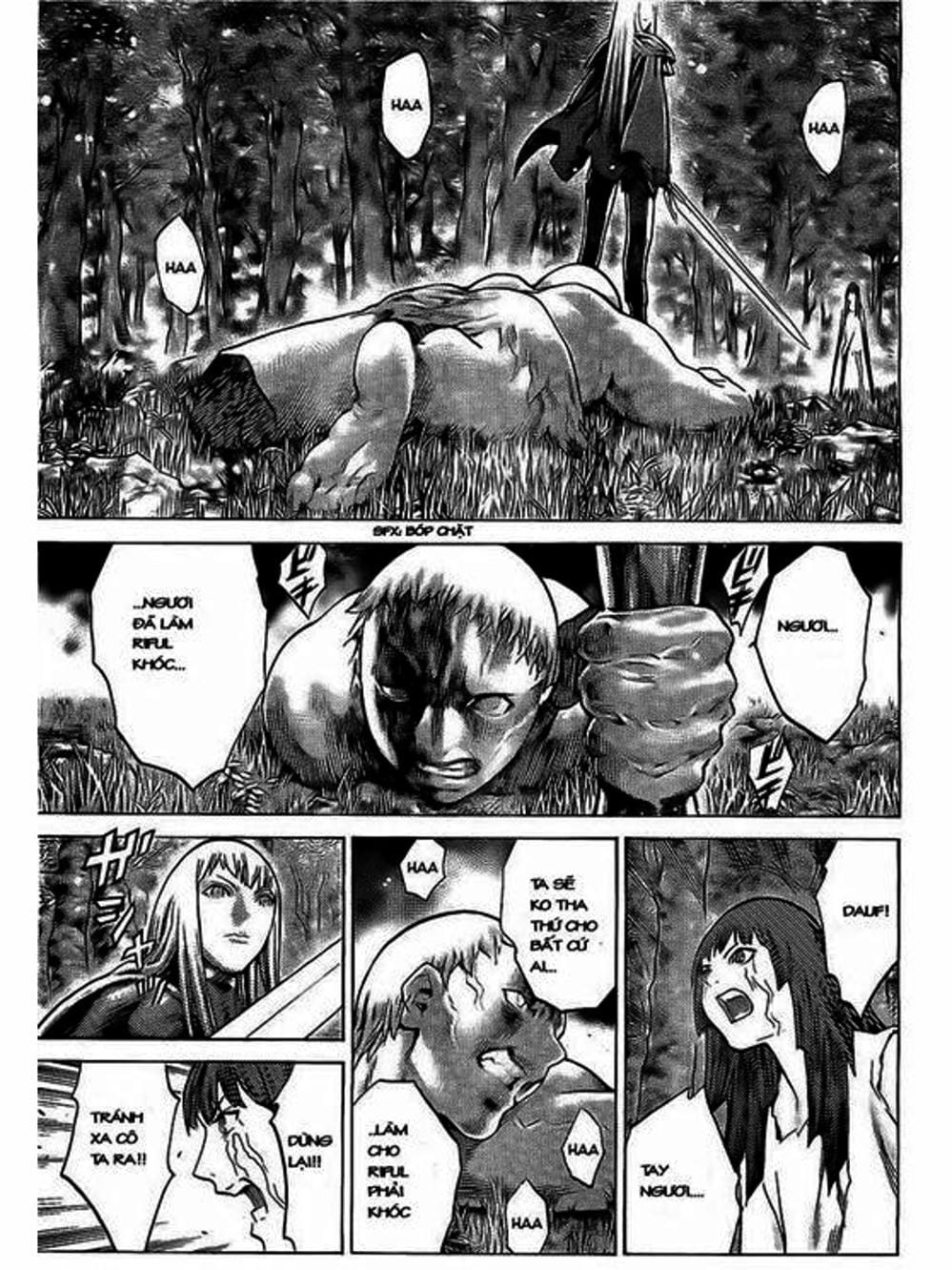 Truyện Tranh Claymore Mắt Bạc trang 4