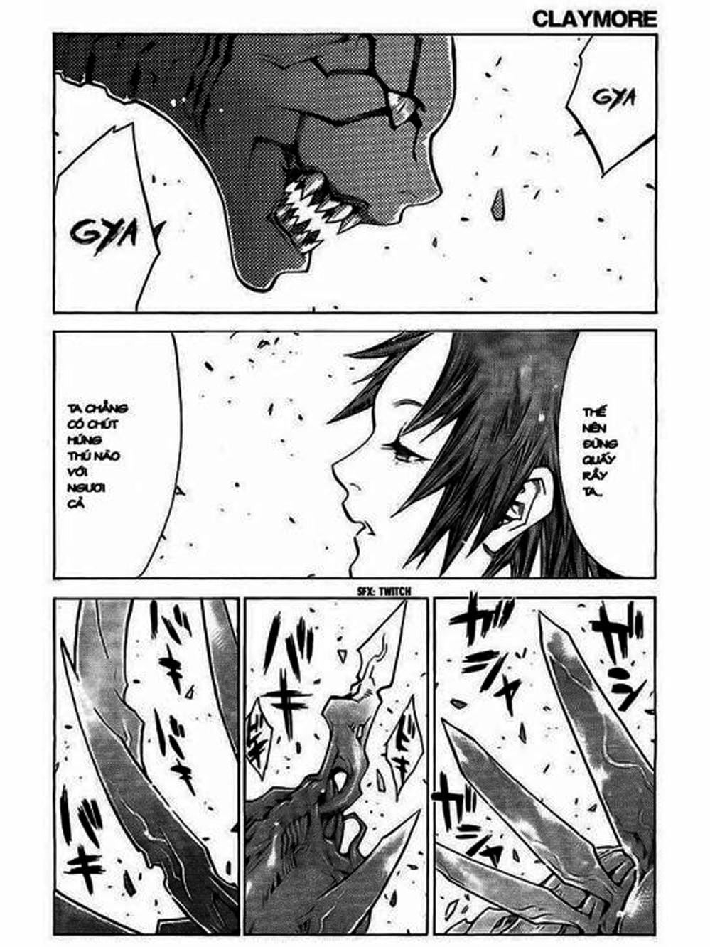 Truyện Tranh Claymore Mắt Bạc trang 4