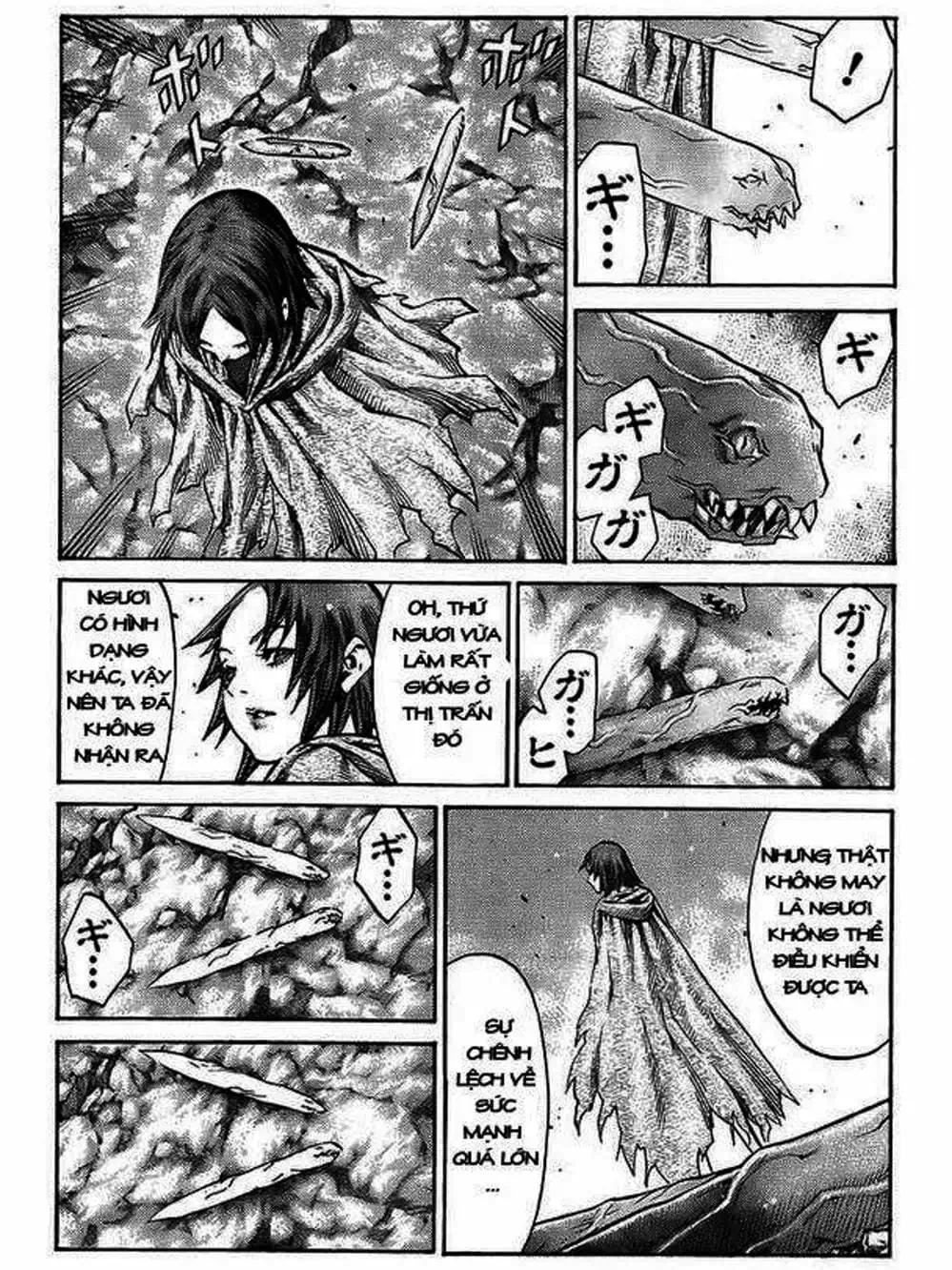 Truyện Tranh Claymore Mắt Bạc trang 4