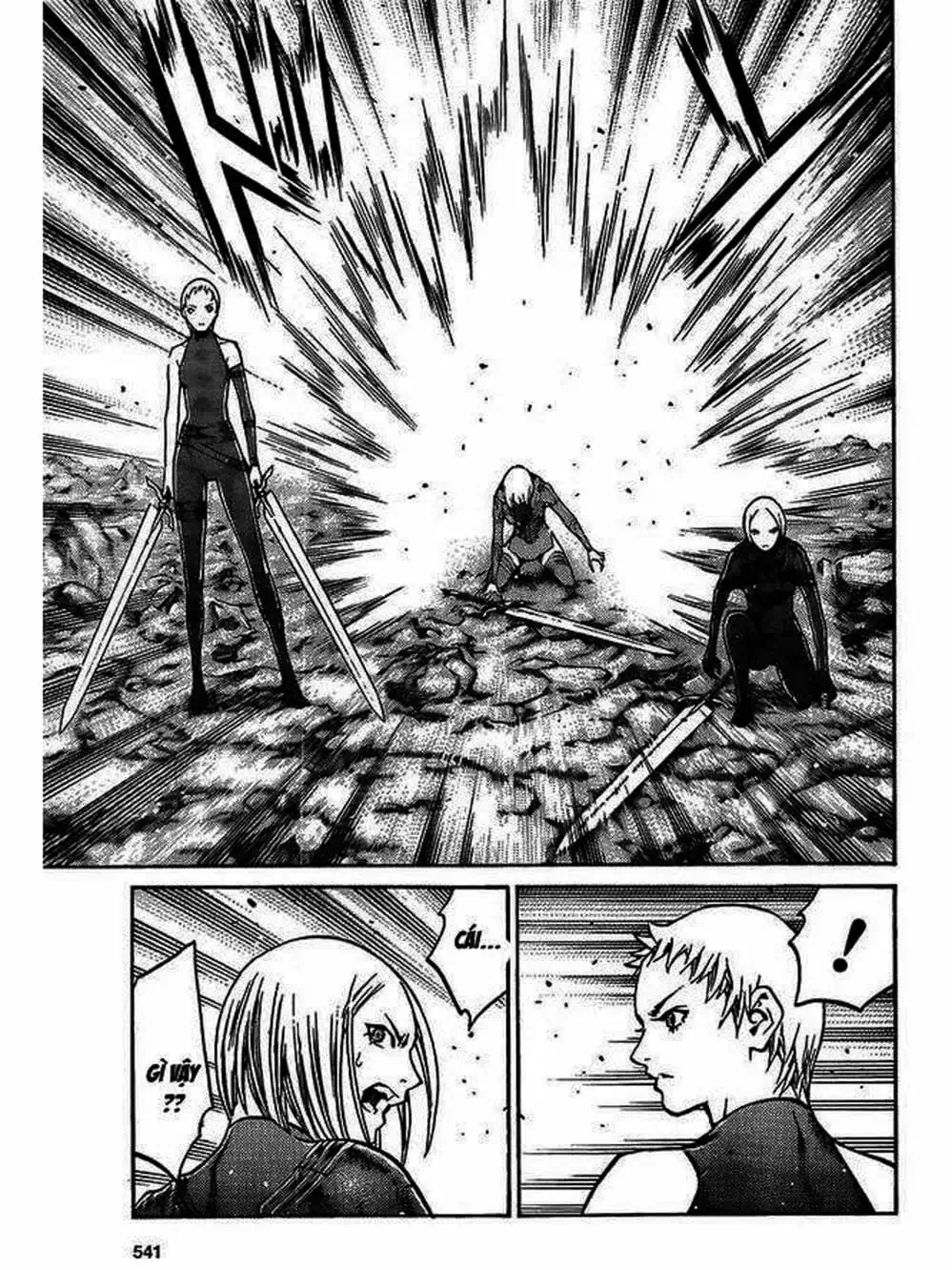 Truyện Tranh Claymore Mắt Bạc trang 4