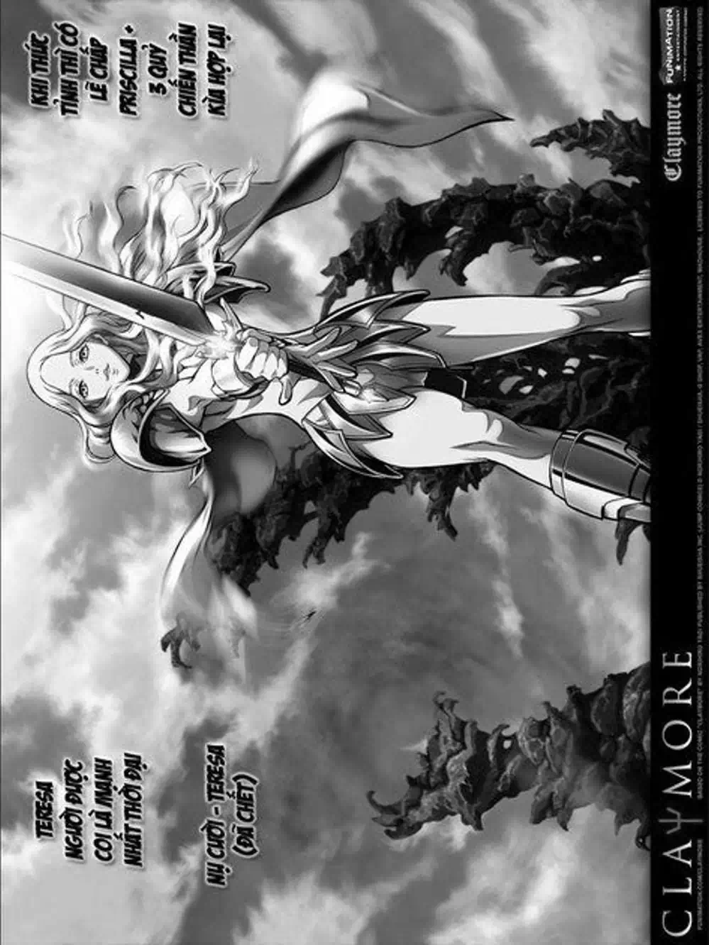 Truyện Tranh Claymore Mắt Bạc trang 4