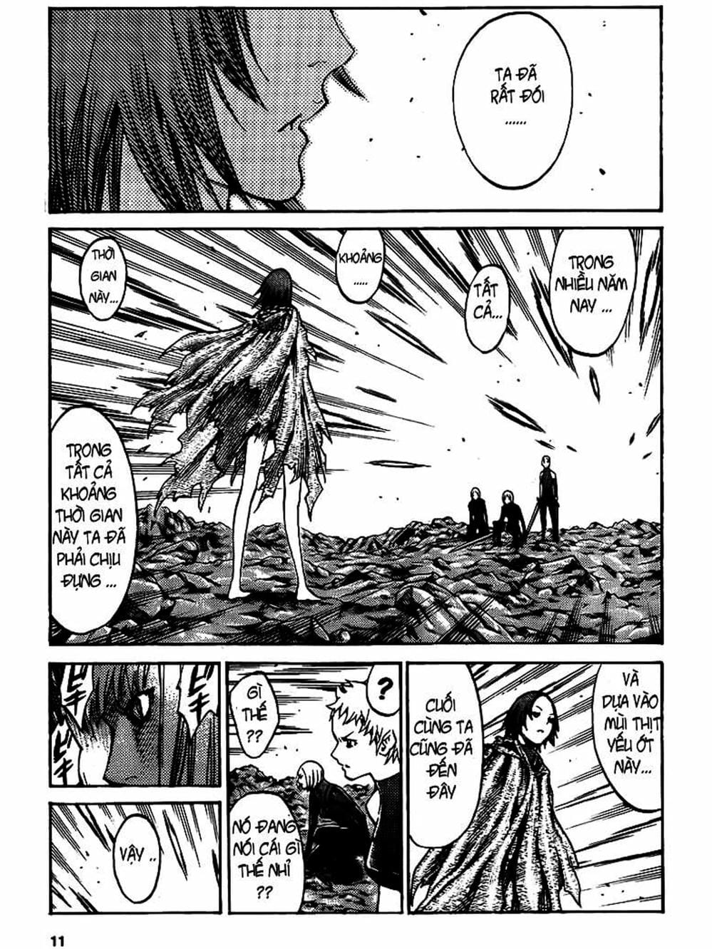 Truyện Tranh Claymore Mắt Bạc trang 4