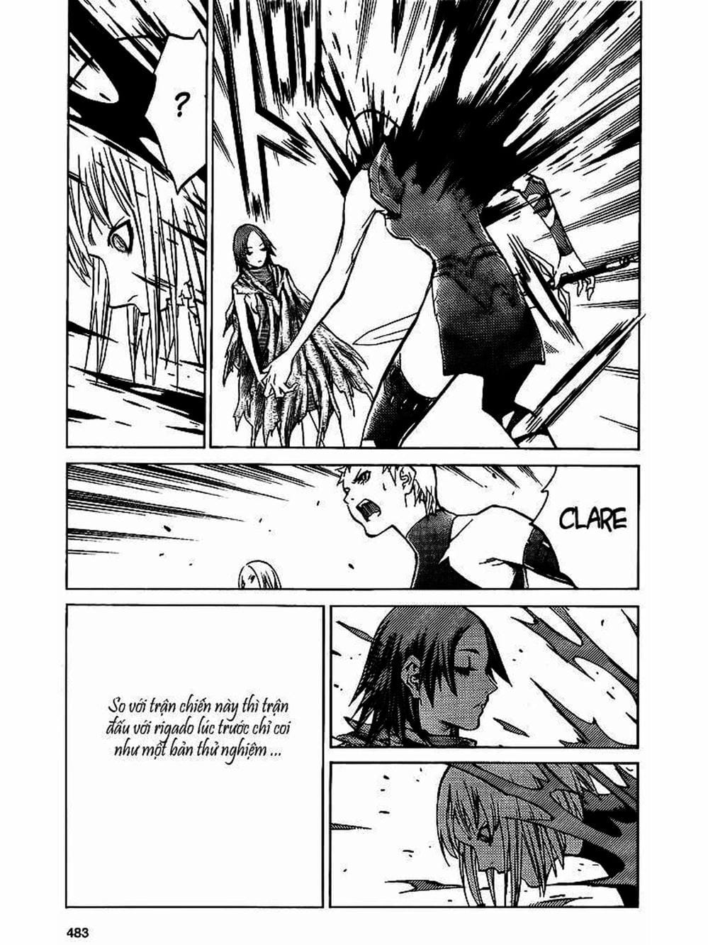 Truyện Tranh Claymore Mắt Bạc trang 4