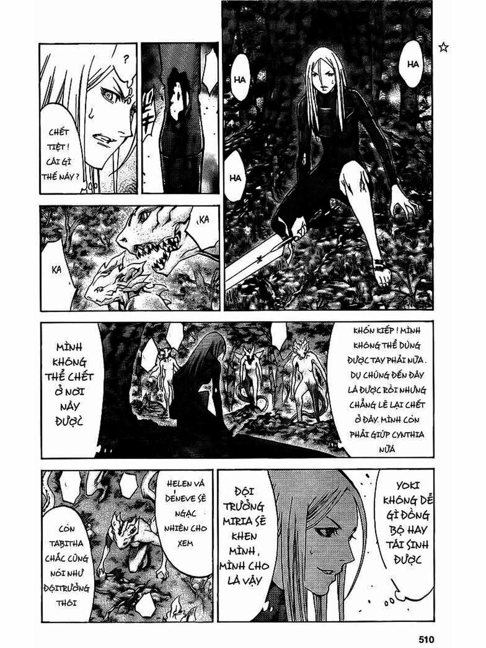 Truyện Tranh Claymore Mắt Bạc trang 4