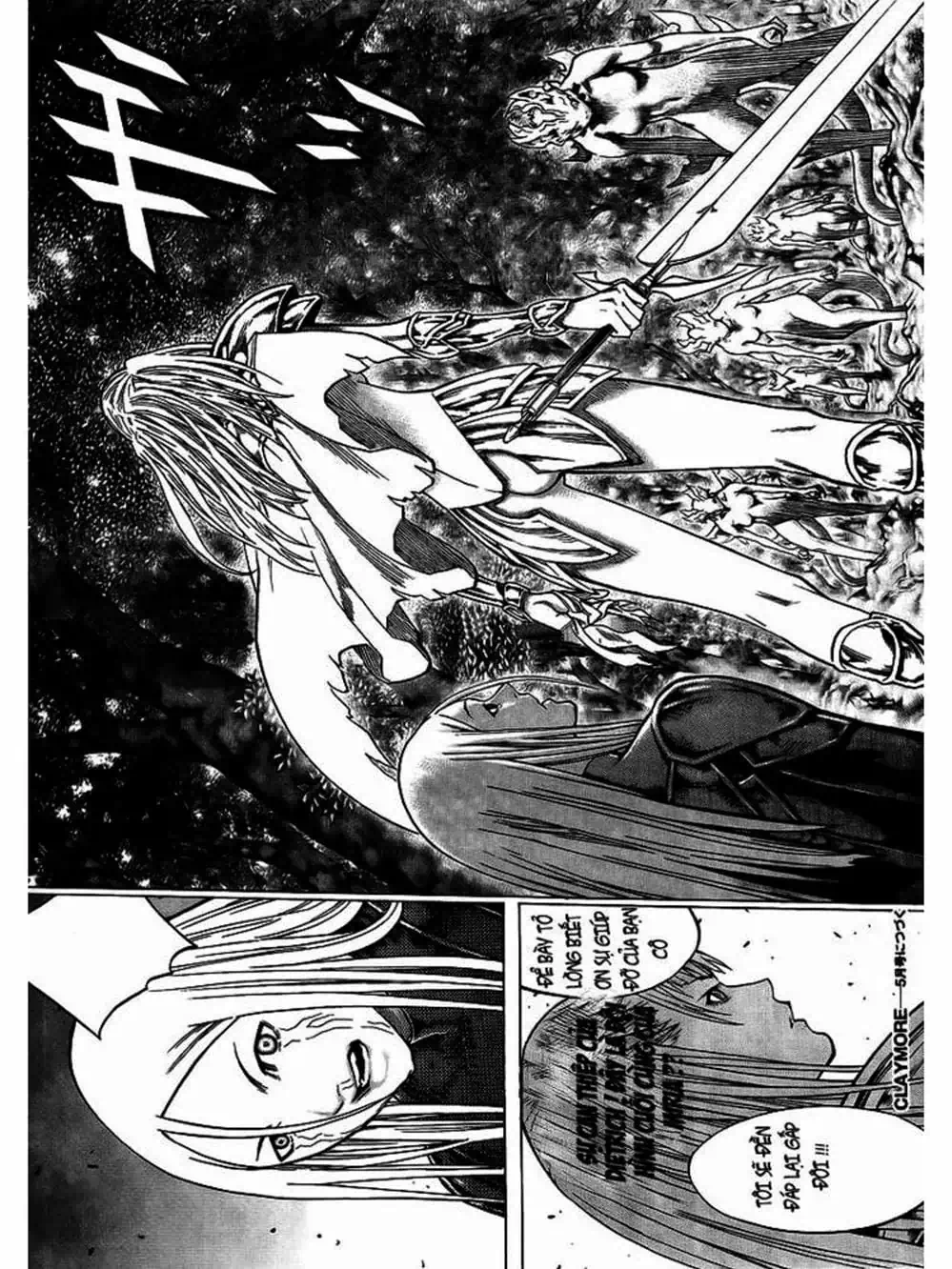 Truyện Tranh Claymore Mắt Bạc trang 4