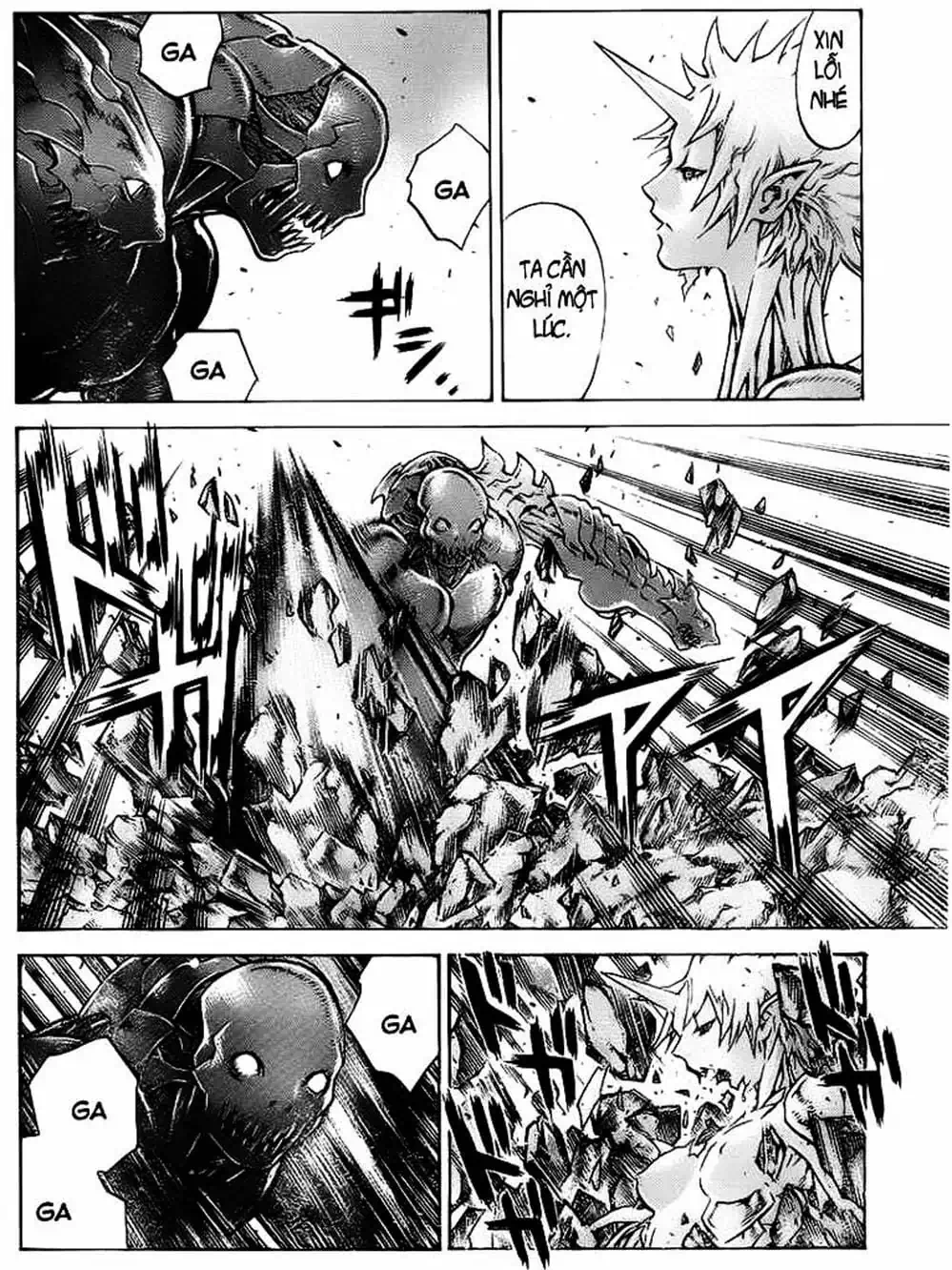 Truyện Tranh Claymore Mắt Bạc trang 4