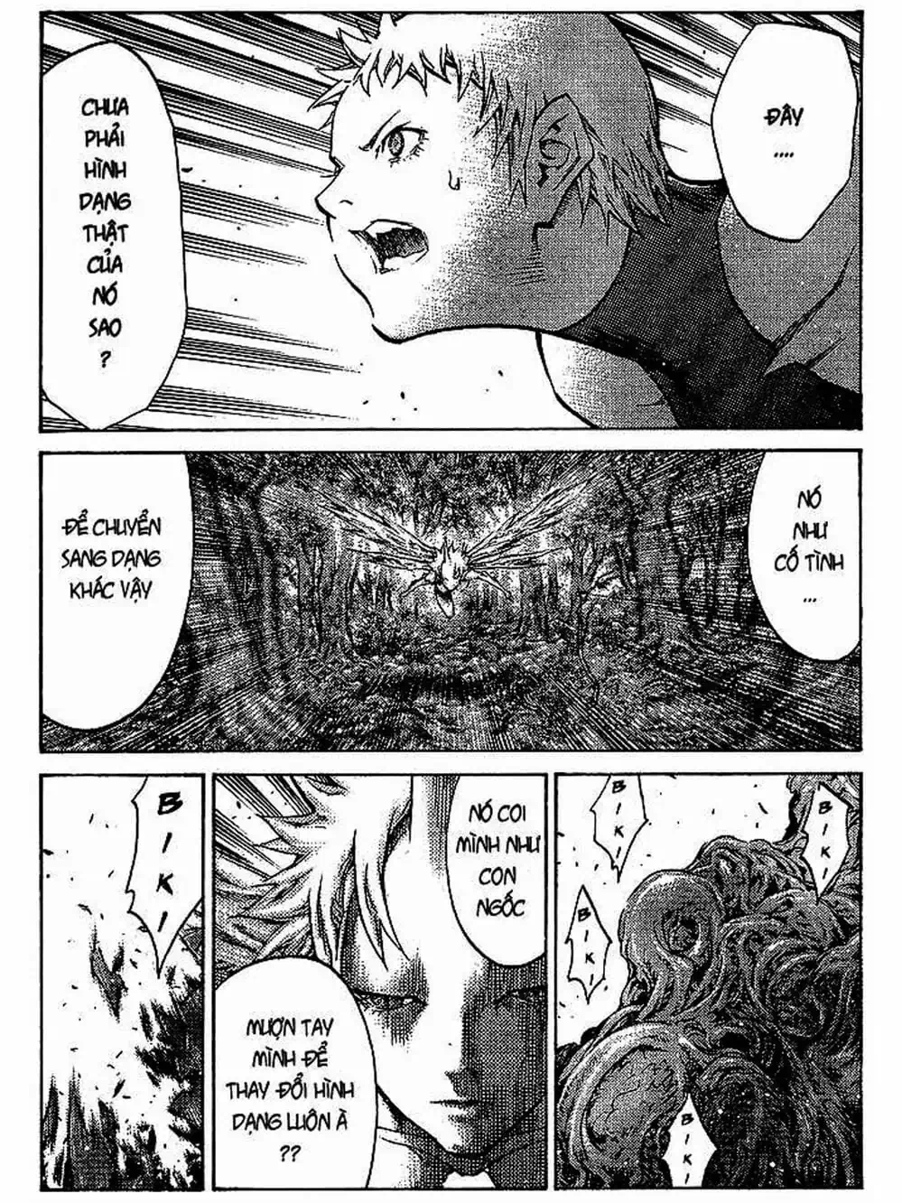 Truyện Tranh Claymore Mắt Bạc trang 4