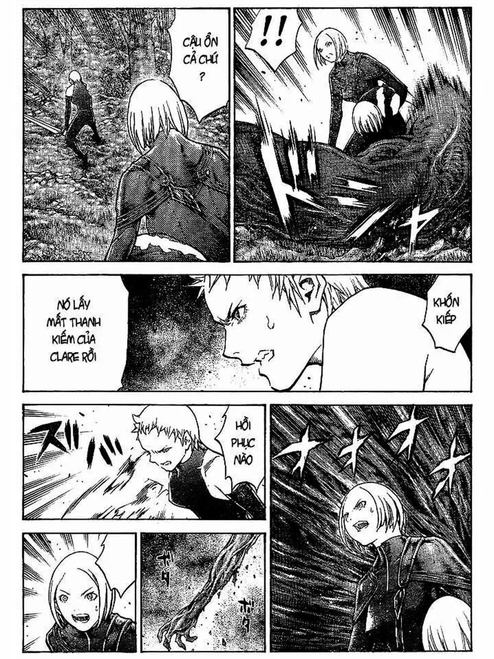 Truyện Tranh Claymore Mắt Bạc trang 4
