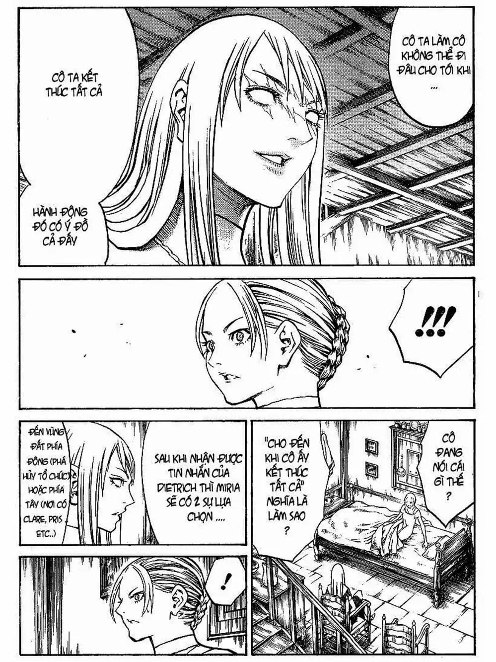 Truyện Tranh Claymore Mắt Bạc trang 4