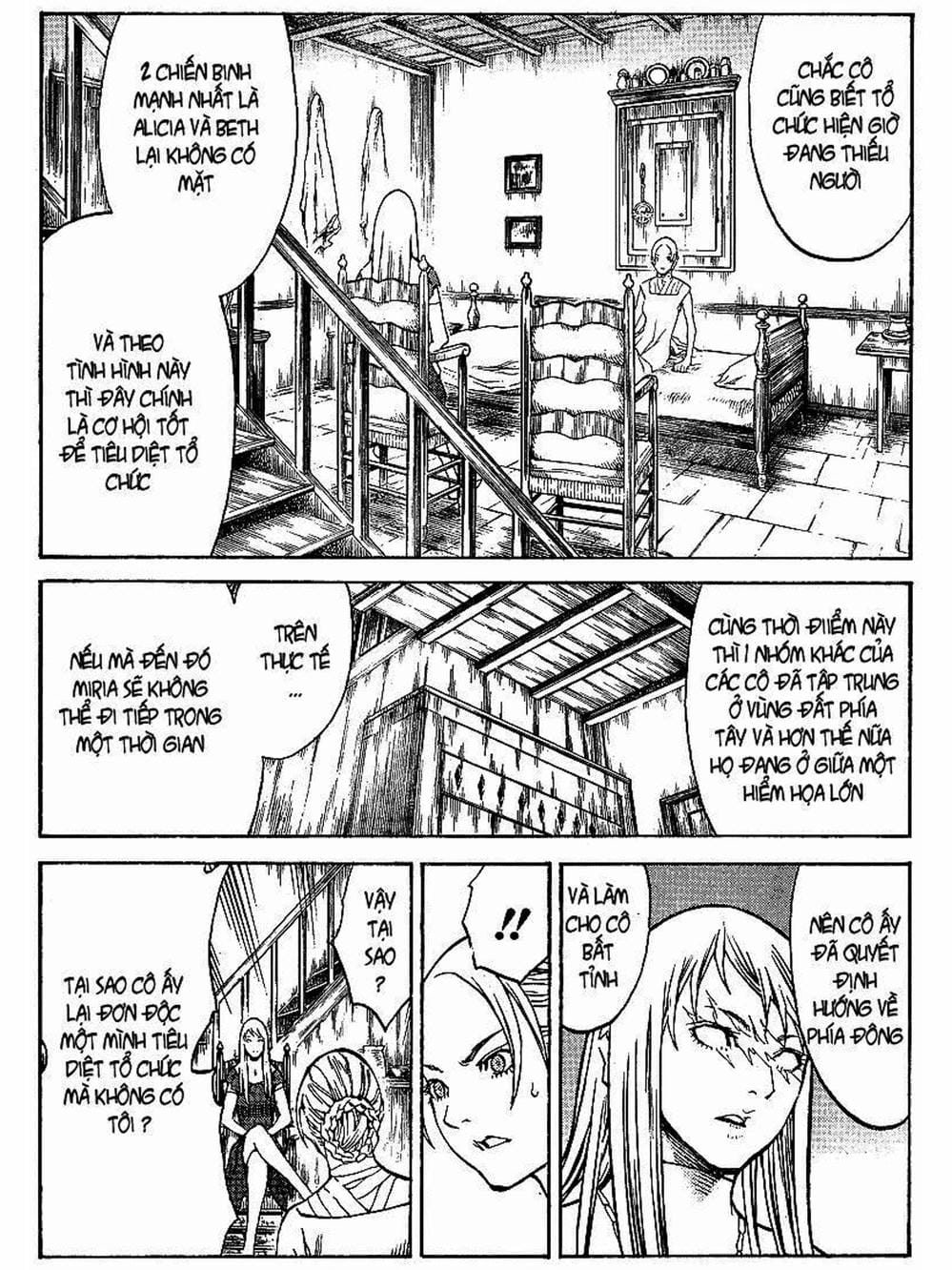 Truyện Tranh Claymore Mắt Bạc trang 4