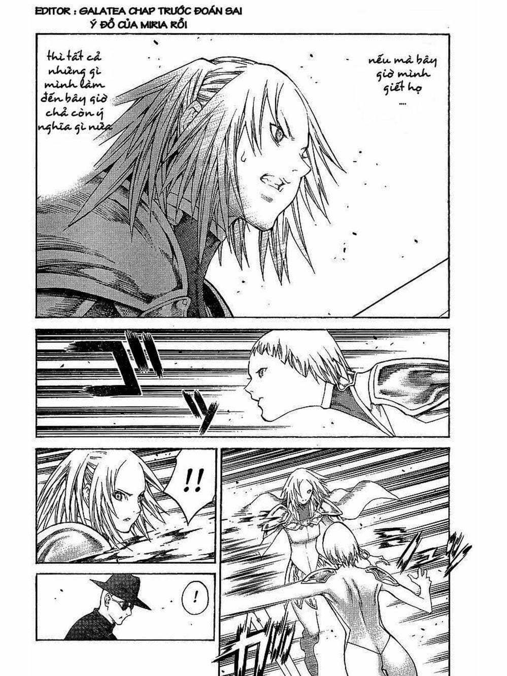 Truyện Tranh Claymore Mắt Bạc trang 4