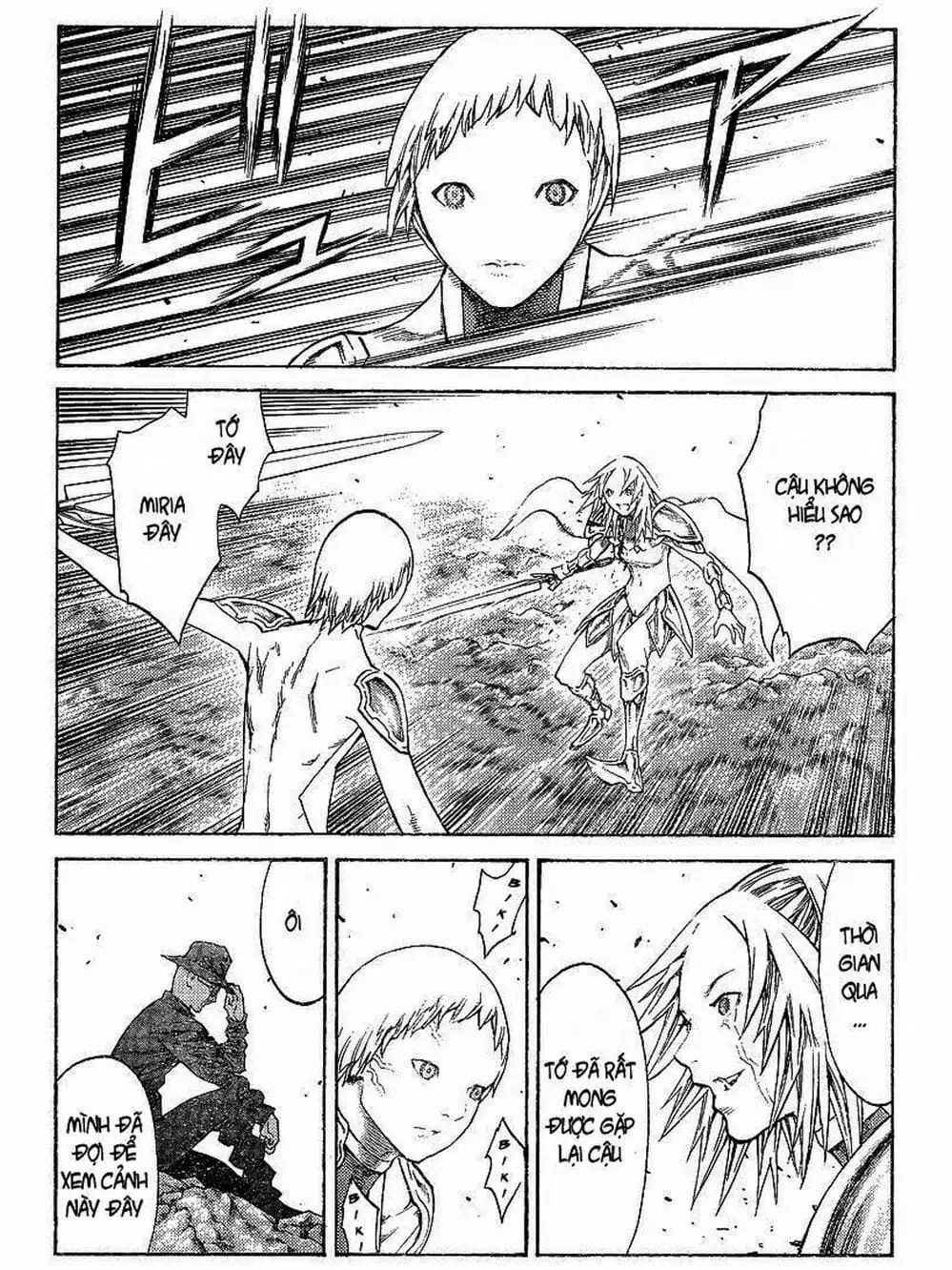 Truyện Tranh Claymore Mắt Bạc trang 4