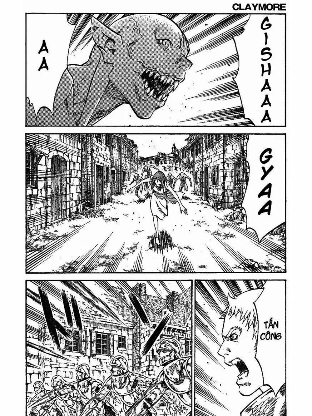 Truyện Tranh Claymore Mắt Bạc trang 4
