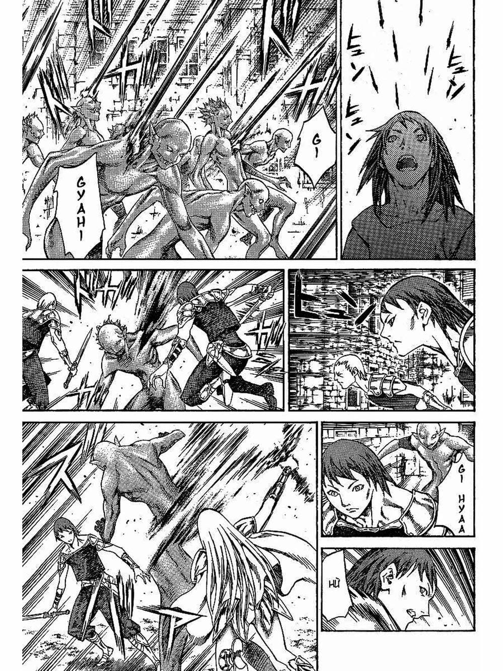 Truyện Tranh Claymore Mắt Bạc trang 4