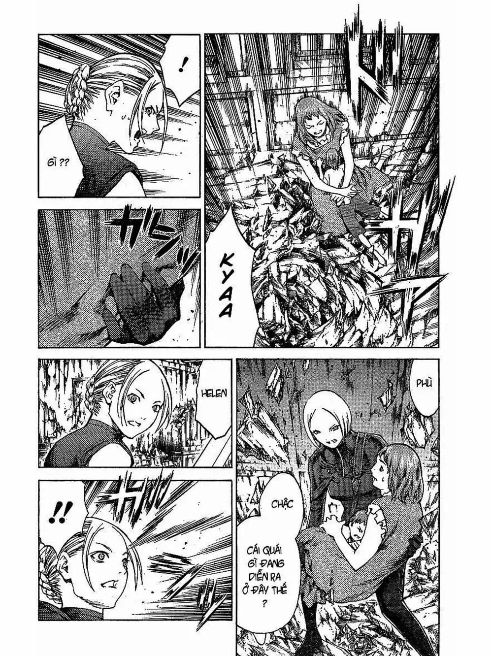 Truyện Tranh Claymore Mắt Bạc trang 4