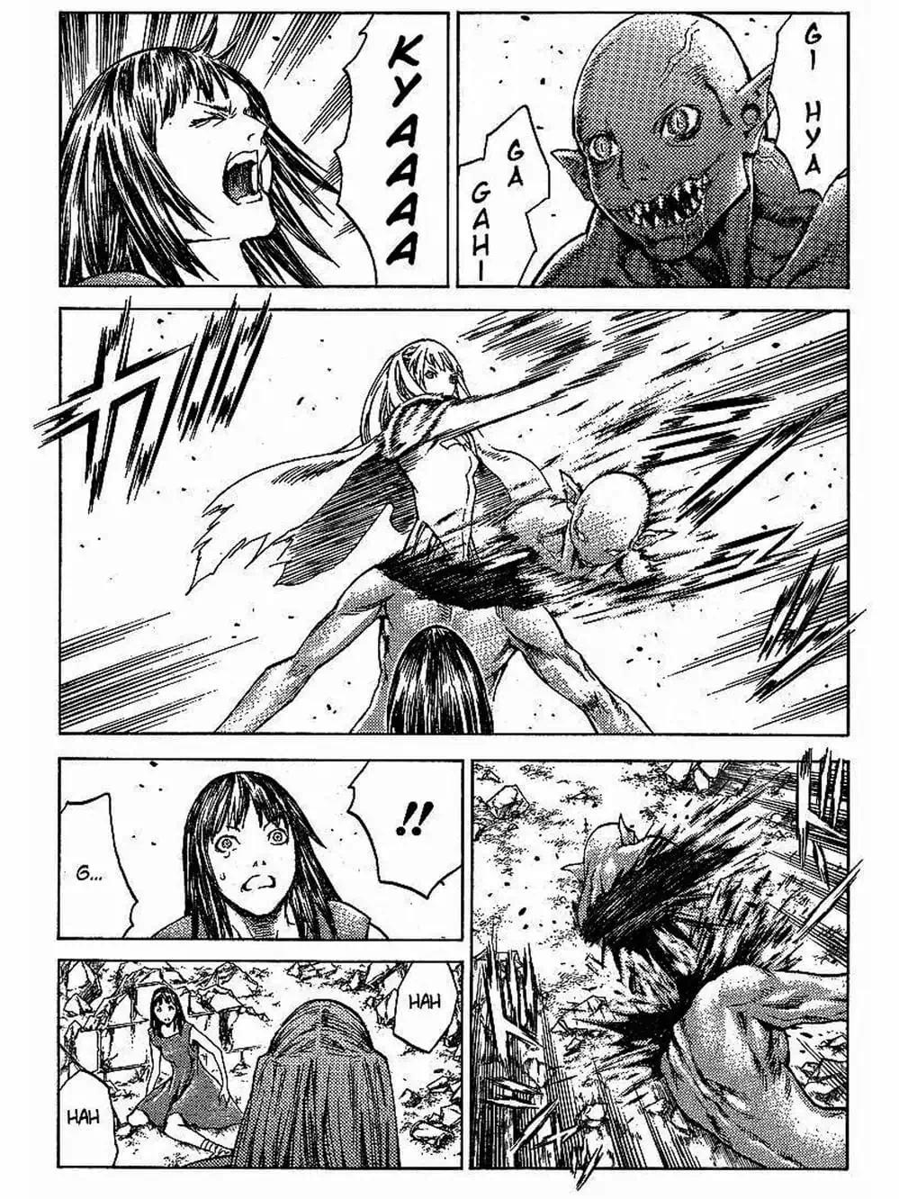 Truyện Tranh Claymore Mắt Bạc trang 4