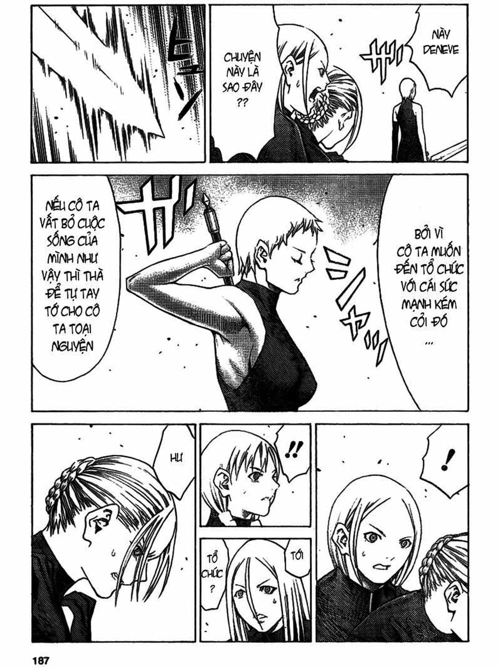Truyện Tranh Claymore Mắt Bạc trang 4