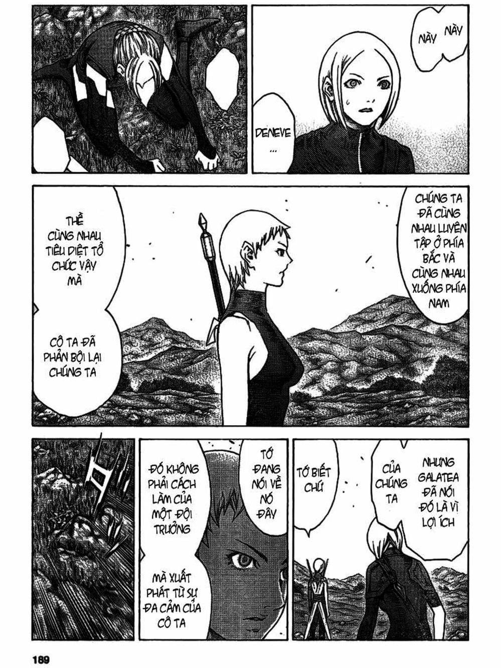 Truyện Tranh Claymore Mắt Bạc trang 4