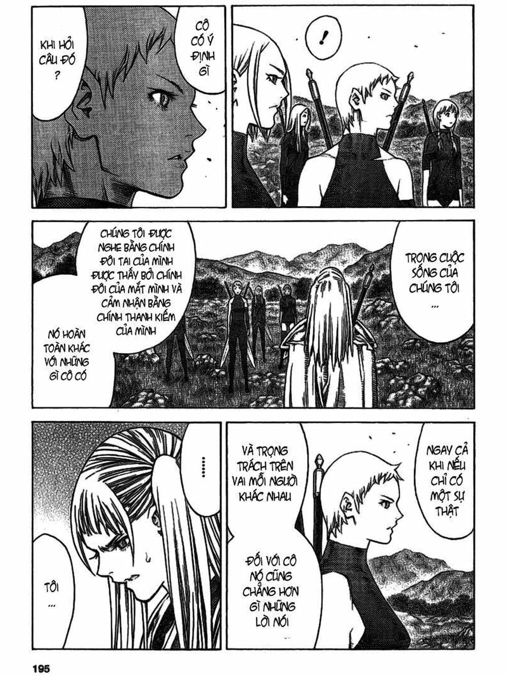 Truyện Tranh Claymore Mắt Bạc trang 4