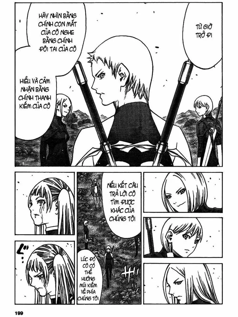 Truyện Tranh Claymore Mắt Bạc trang 4