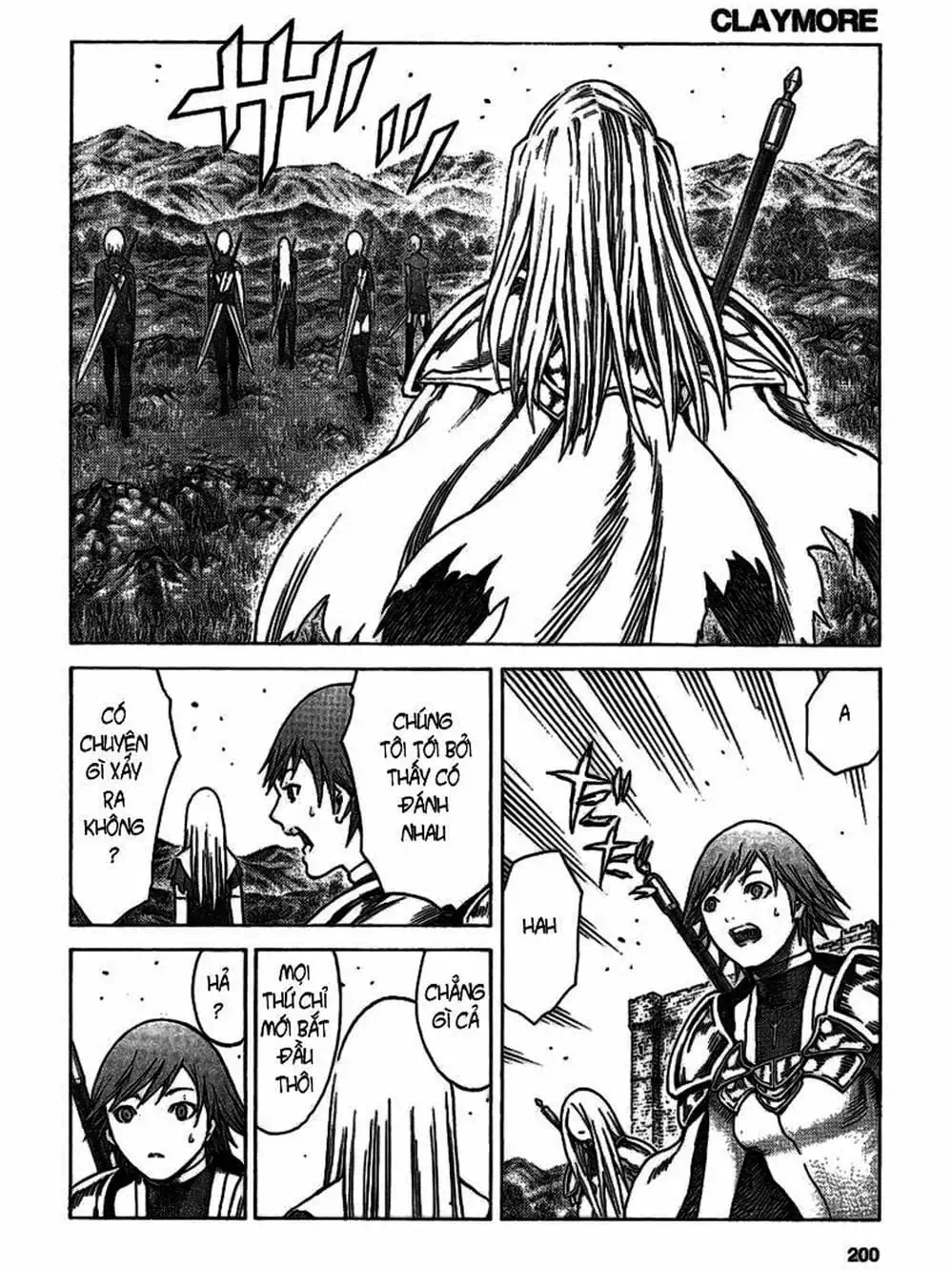 Truyện Tranh Claymore Mắt Bạc trang 4