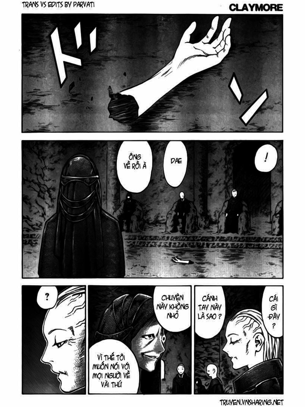 Truyện Tranh Claymore Mắt Bạc trang 4
