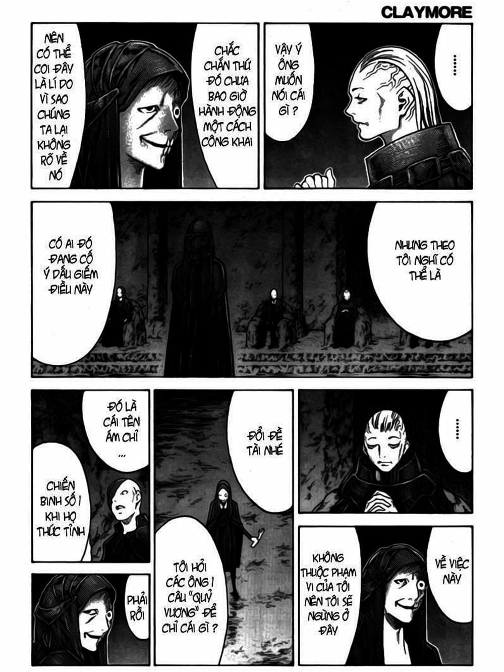 Truyện Tranh Claymore Mắt Bạc trang 4