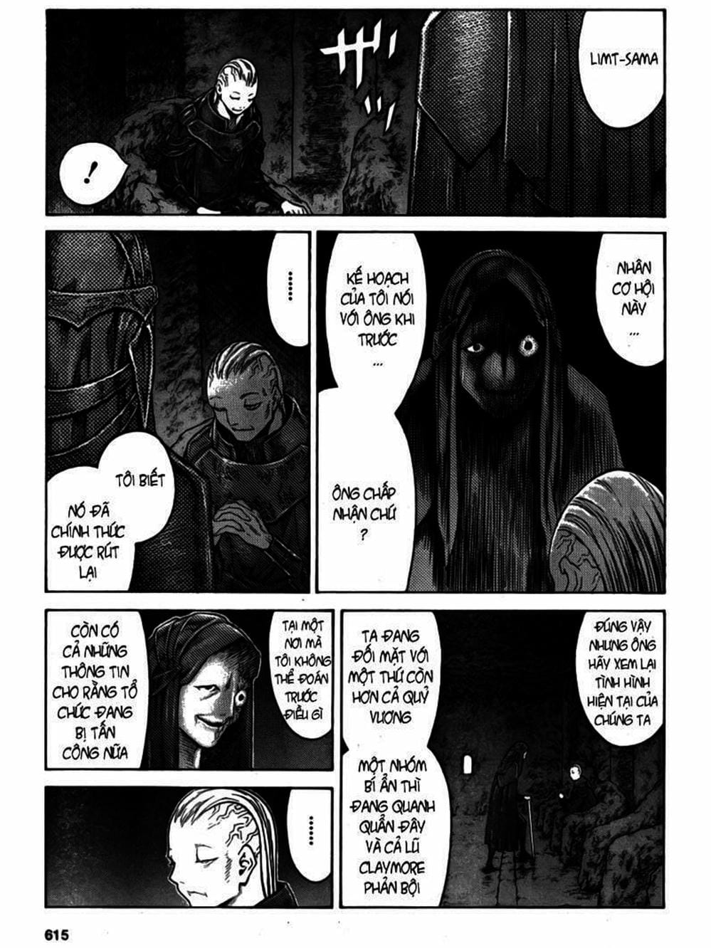 Truyện Tranh Claymore Mắt Bạc trang 4
