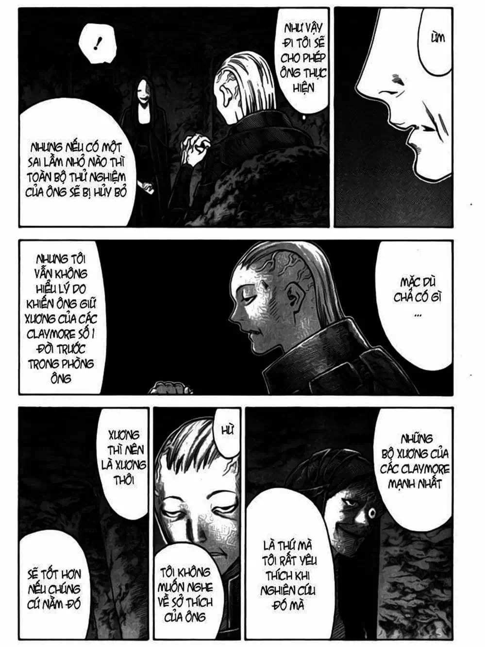 Truyện Tranh Claymore Mắt Bạc trang 4