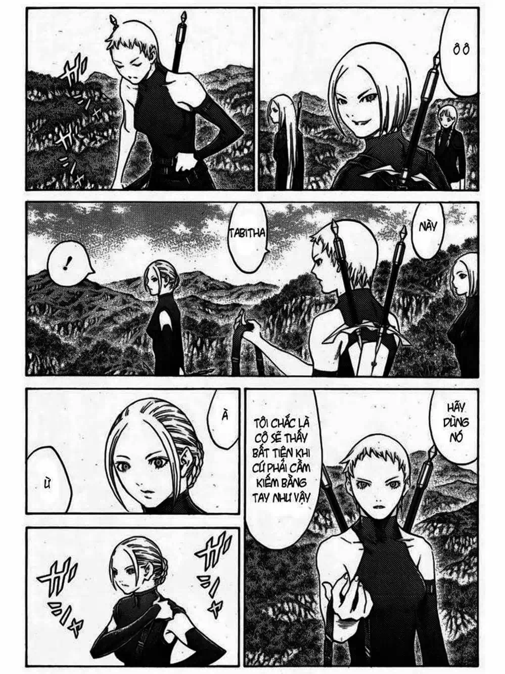 Truyện Tranh Claymore Mắt Bạc trang 4