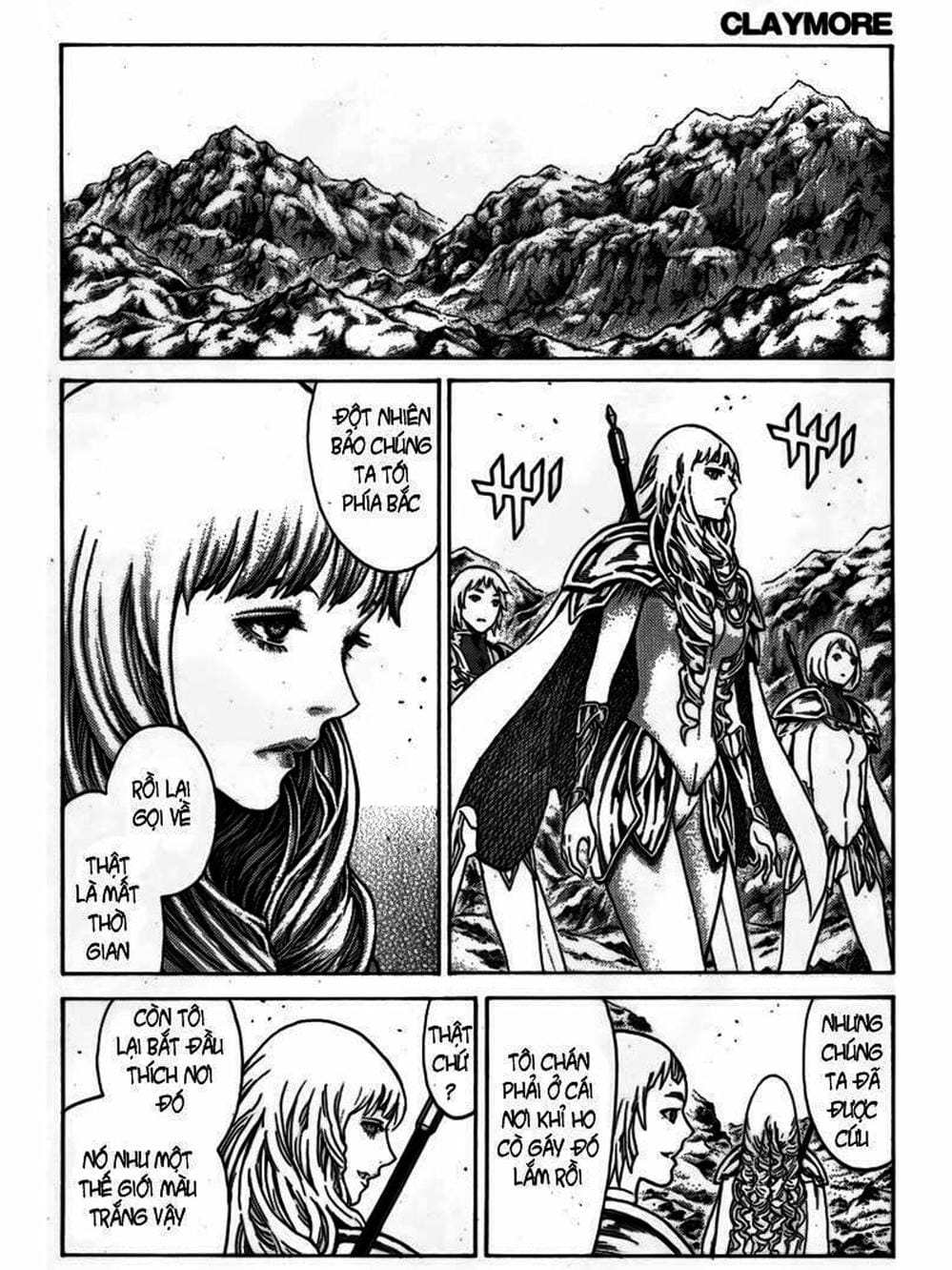 Truyện Tranh Claymore Mắt Bạc trang 4