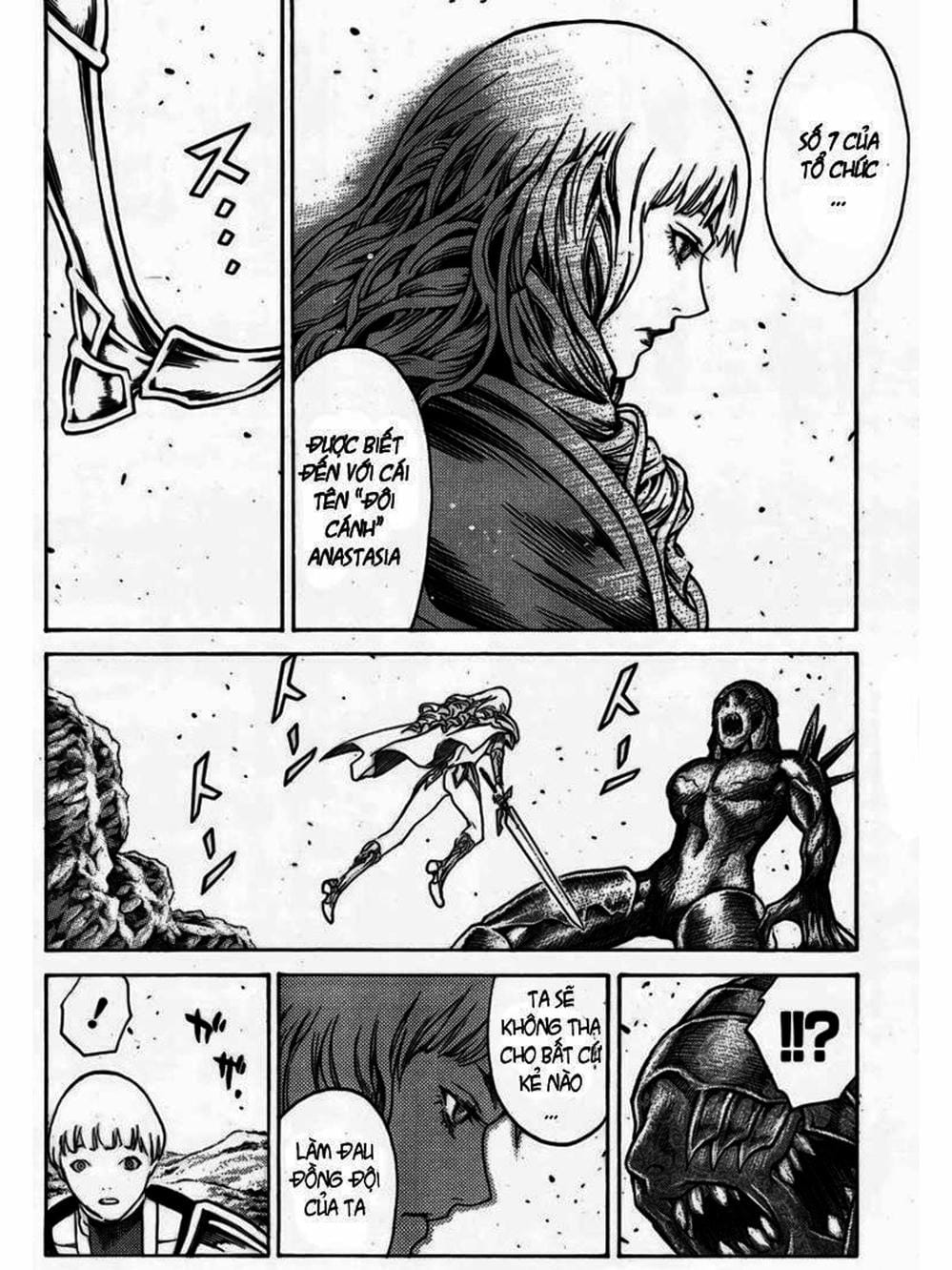 Truyện Tranh Claymore Mắt Bạc trang 4