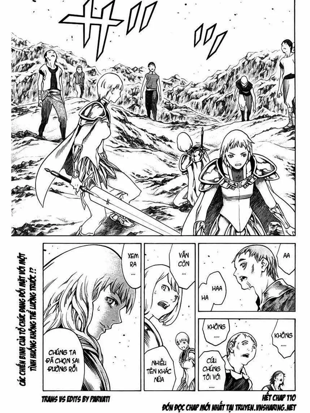 Truyện Tranh Claymore Mắt Bạc trang 4