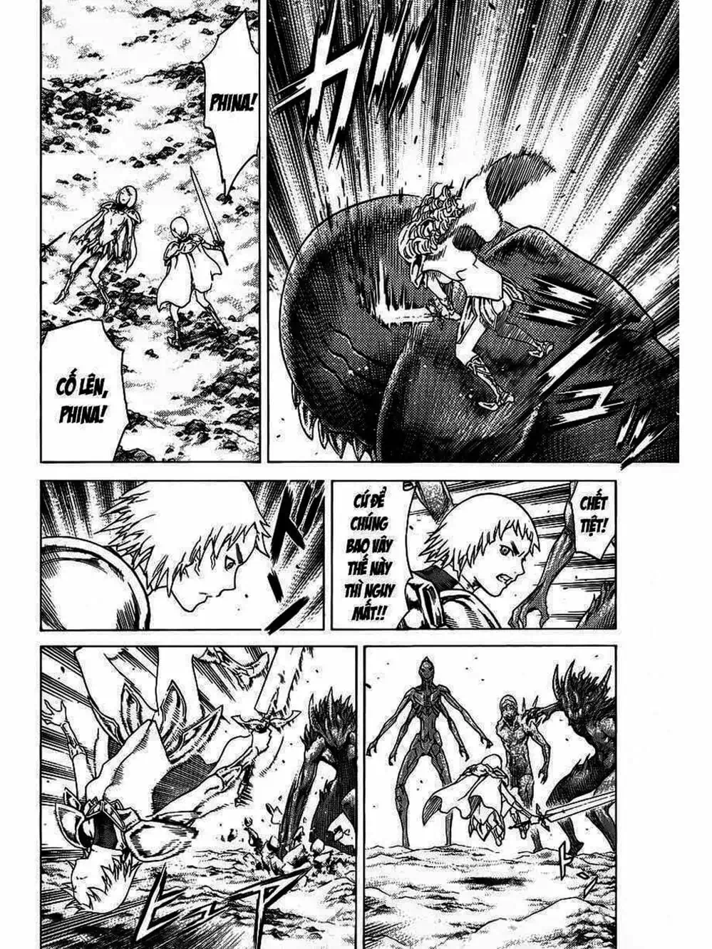 Truyện Tranh Claymore Mắt Bạc trang 4