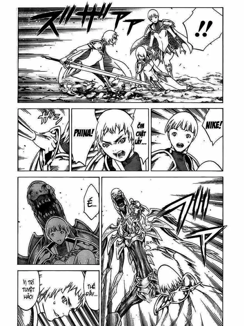 Truyện Tranh Claymore Mắt Bạc trang 4