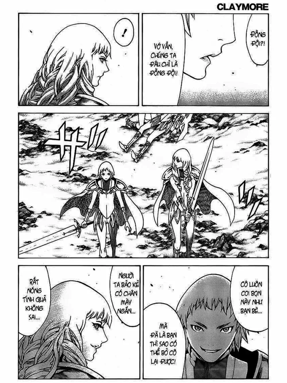Truyện Tranh Claymore Mắt Bạc trang 4